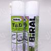 挪威贝莱尔BIRAL T&D 喷雾式润滑油 TD防锈油 SMT保养润滑油500ML