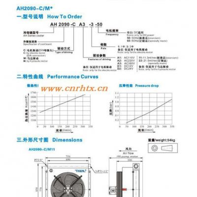 液压马达驱动的油冷机,量产,AH2090-M1,严格工艺检测,铸就品质