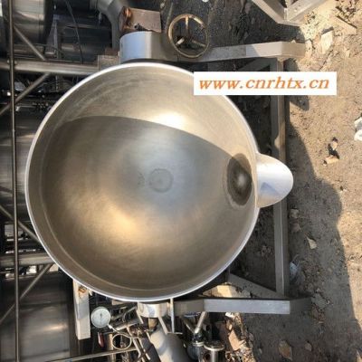 电加热杀菌锅 不锈钢电加热搅拌夹层锅 可倾式燃气导热油夹层锅