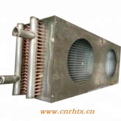 郑州畅的冷凝器供应商供应铜管铝翅片冷表器   小型制冷系统液压油冷凝器