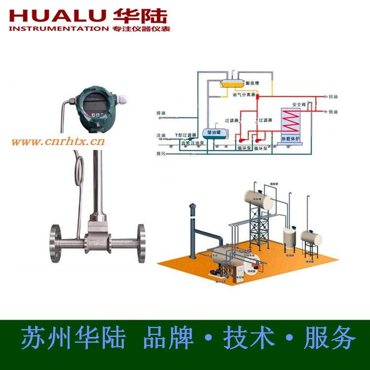 导热油循环供热系统 导热油流量计