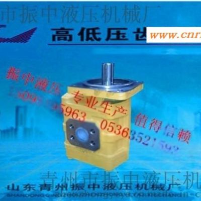 山东潍坊振中液压机械CBGJ2080高压齿轮油泵
