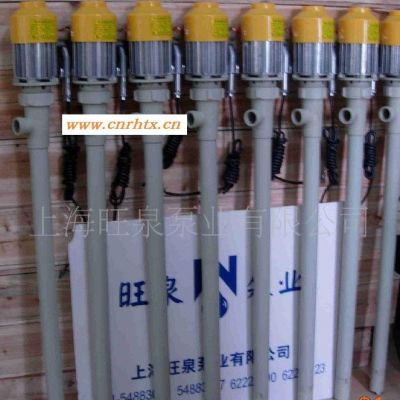 上海旺泉SB-3-RPP防腐油桶泵\塑料插桶泵