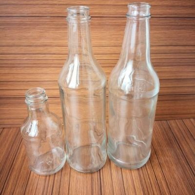 玻璃瓶罐厂家长期研发定制高白料玻璃酱油瓶